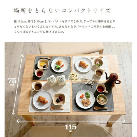 Japan Dining Sets : Bộ Bàn Ăn + 2 Bench Xuất Nhật 